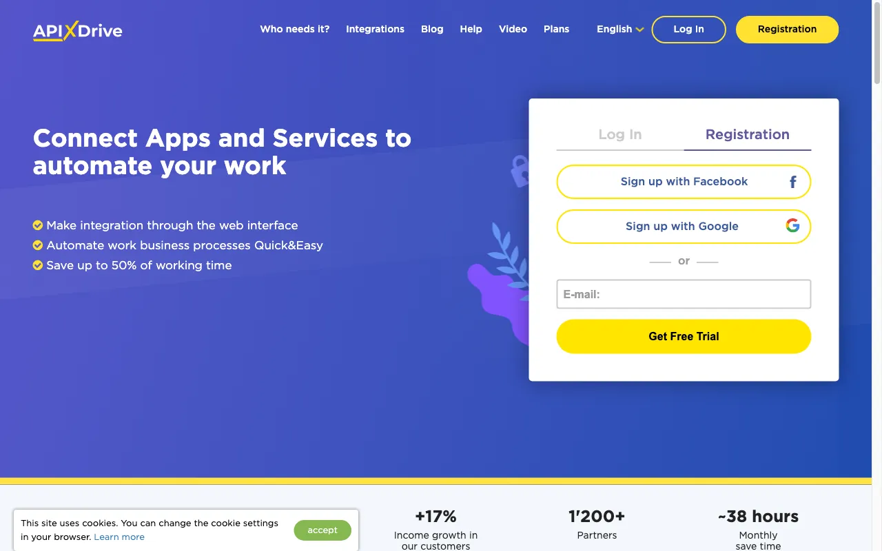 ApiX-Drive — preview screenshot