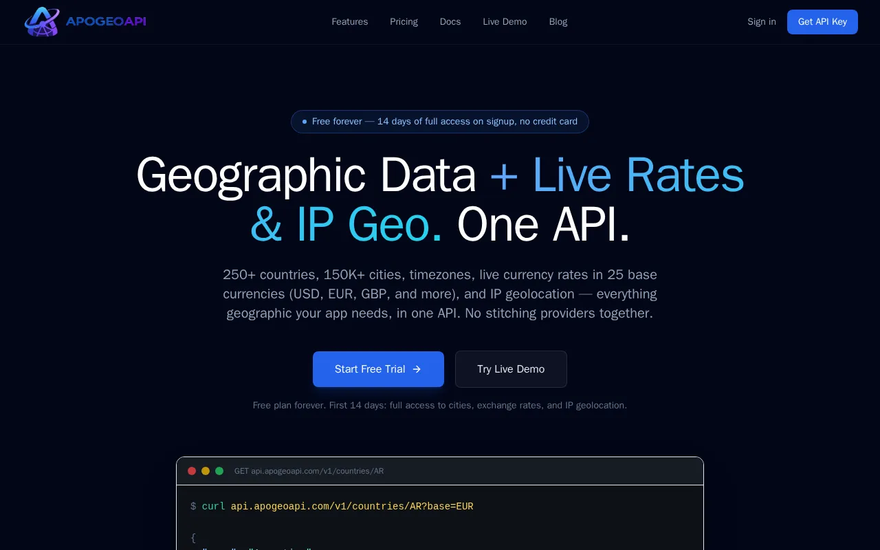 Apogeoapi — preview screenshot