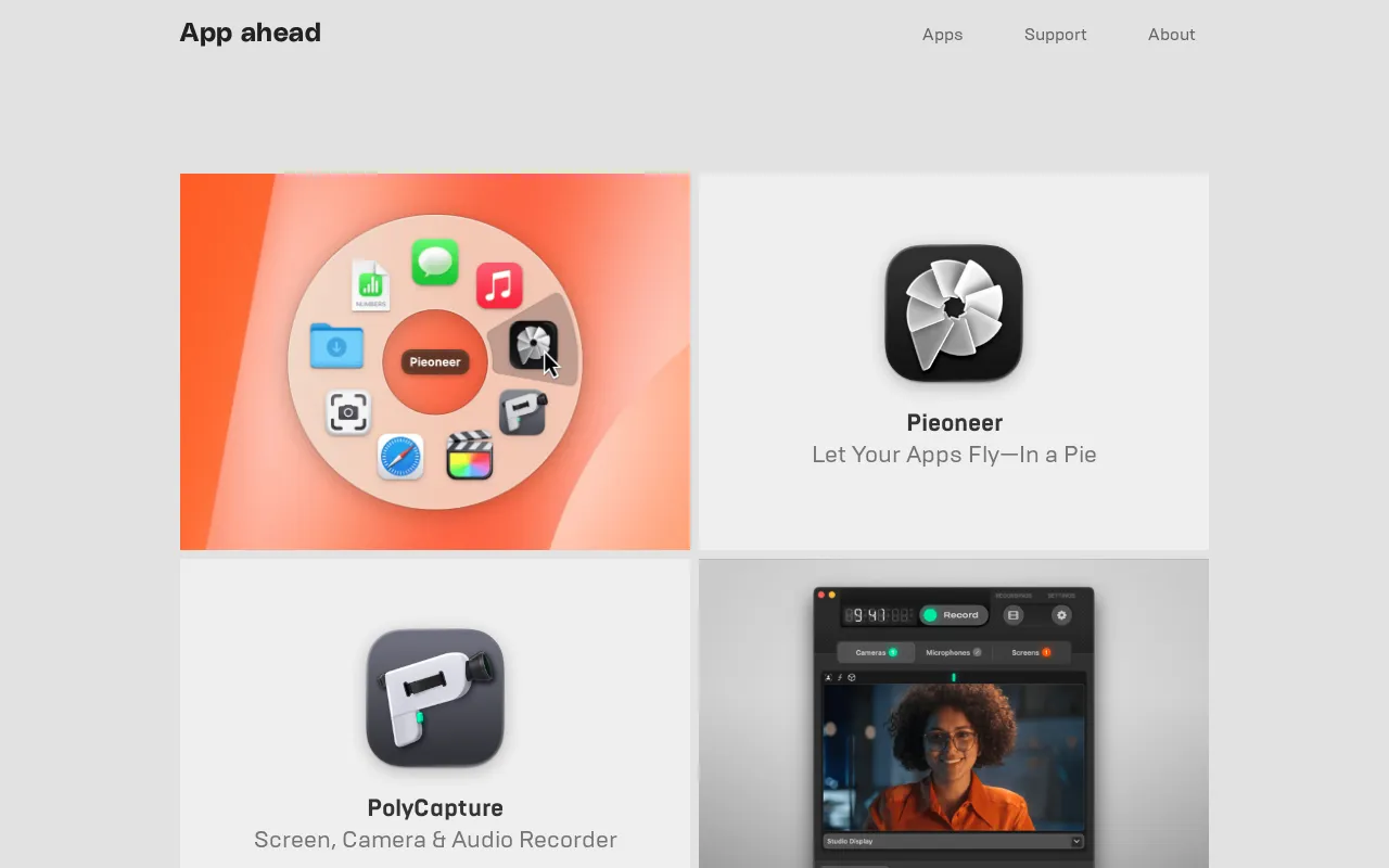 App ahead — preview screenshot