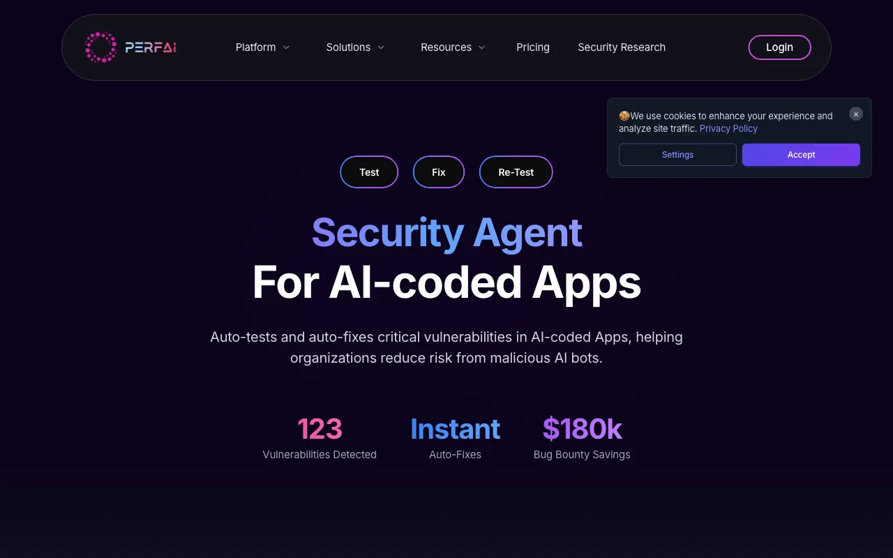 Perfai.ai — preview screenshot