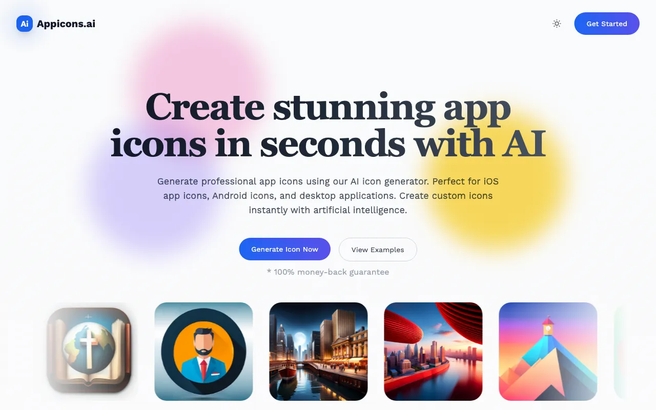 AppIcons AI — preview screenshot