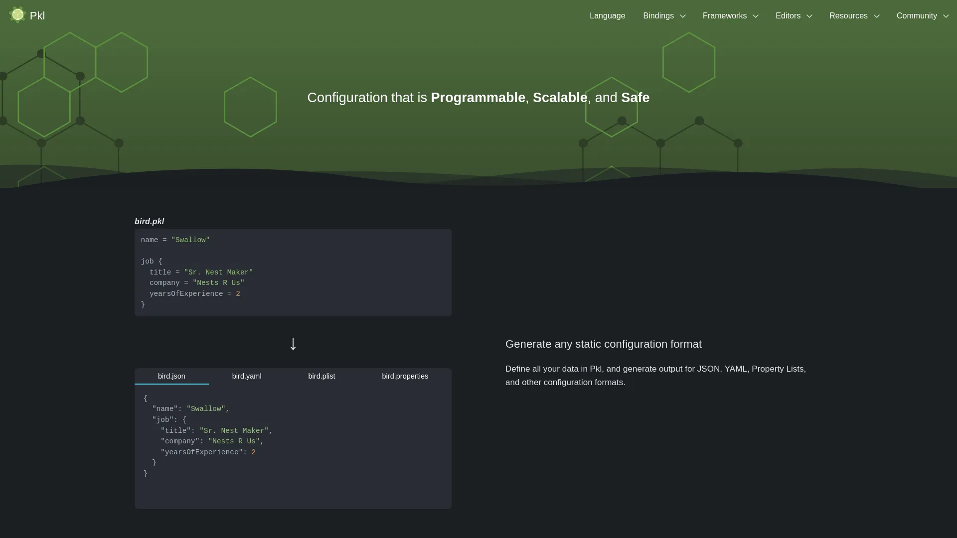 Apple Pkl — preview screenshot