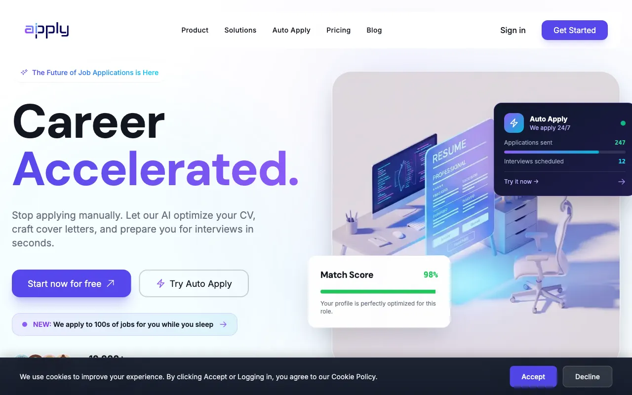 Apply AI — pricing page