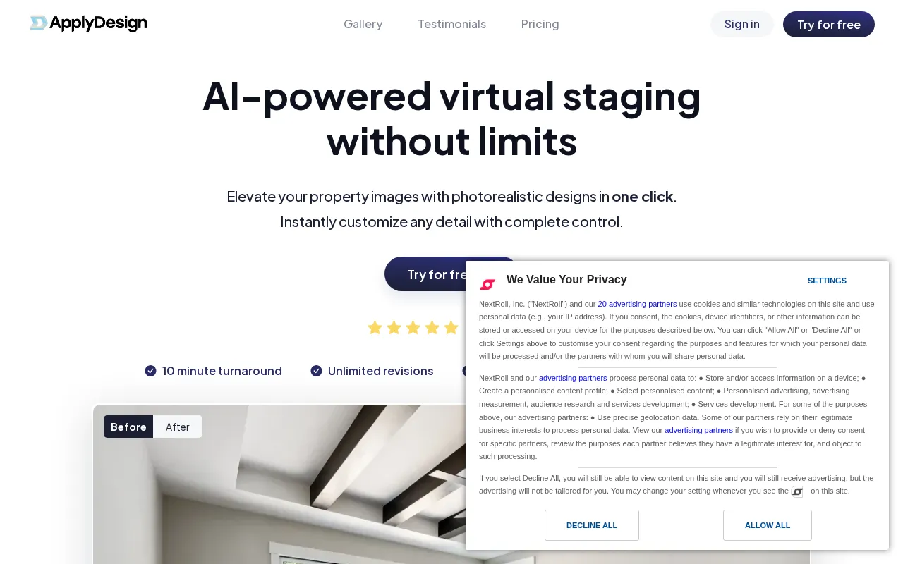 Apply Design — preview screenshot