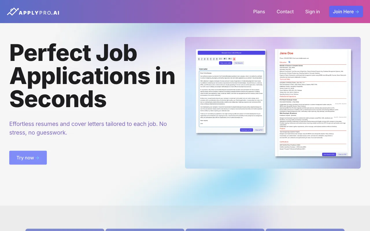 ApplyPro — preview screenshot