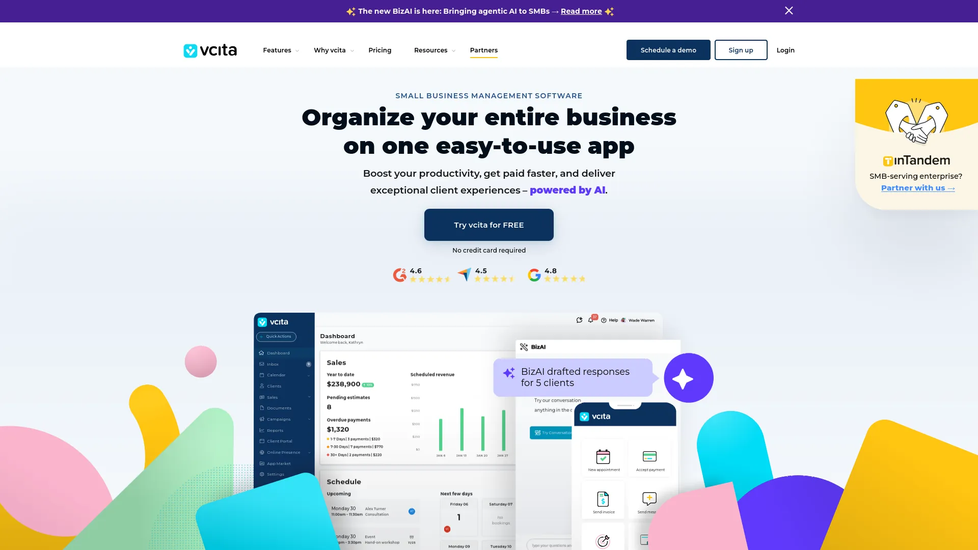 vcita — preview screenshot