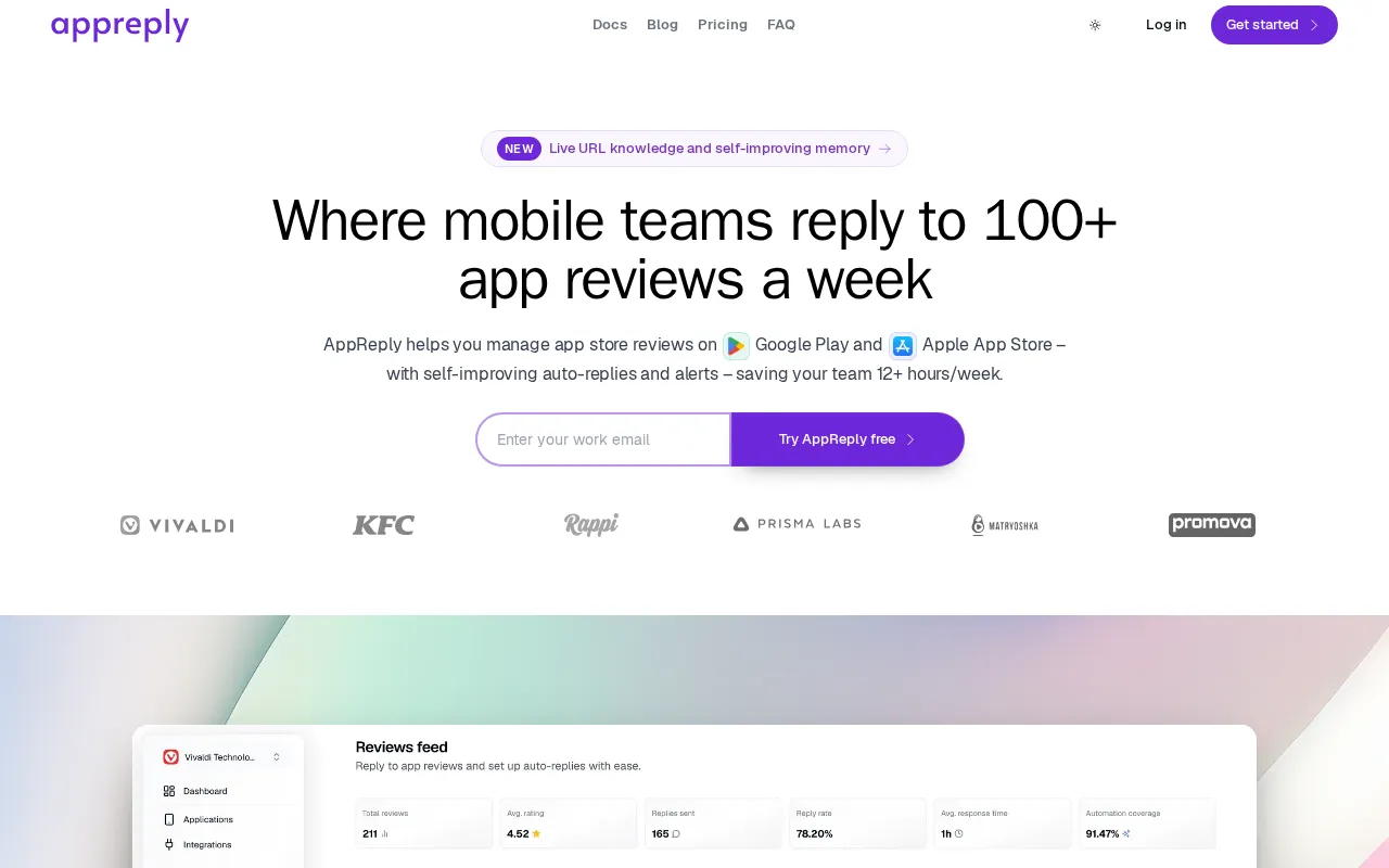 AppReply — preview screenshot