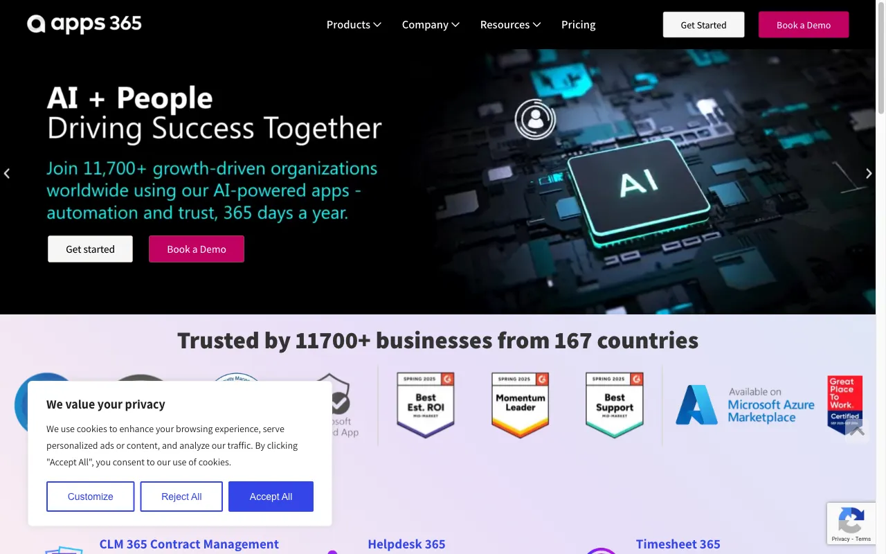 Apps 365 — preview screenshot