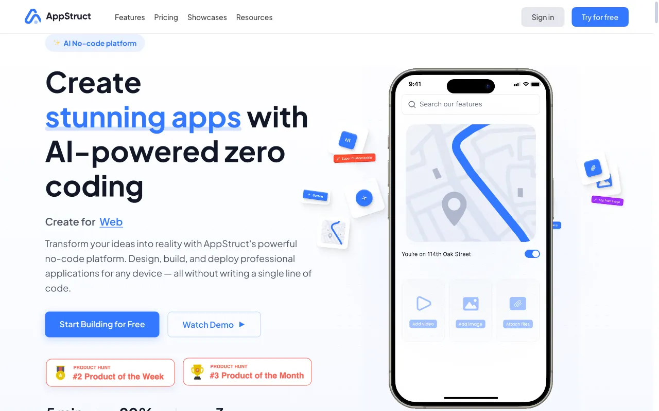 AppStruct — preview screenshot
