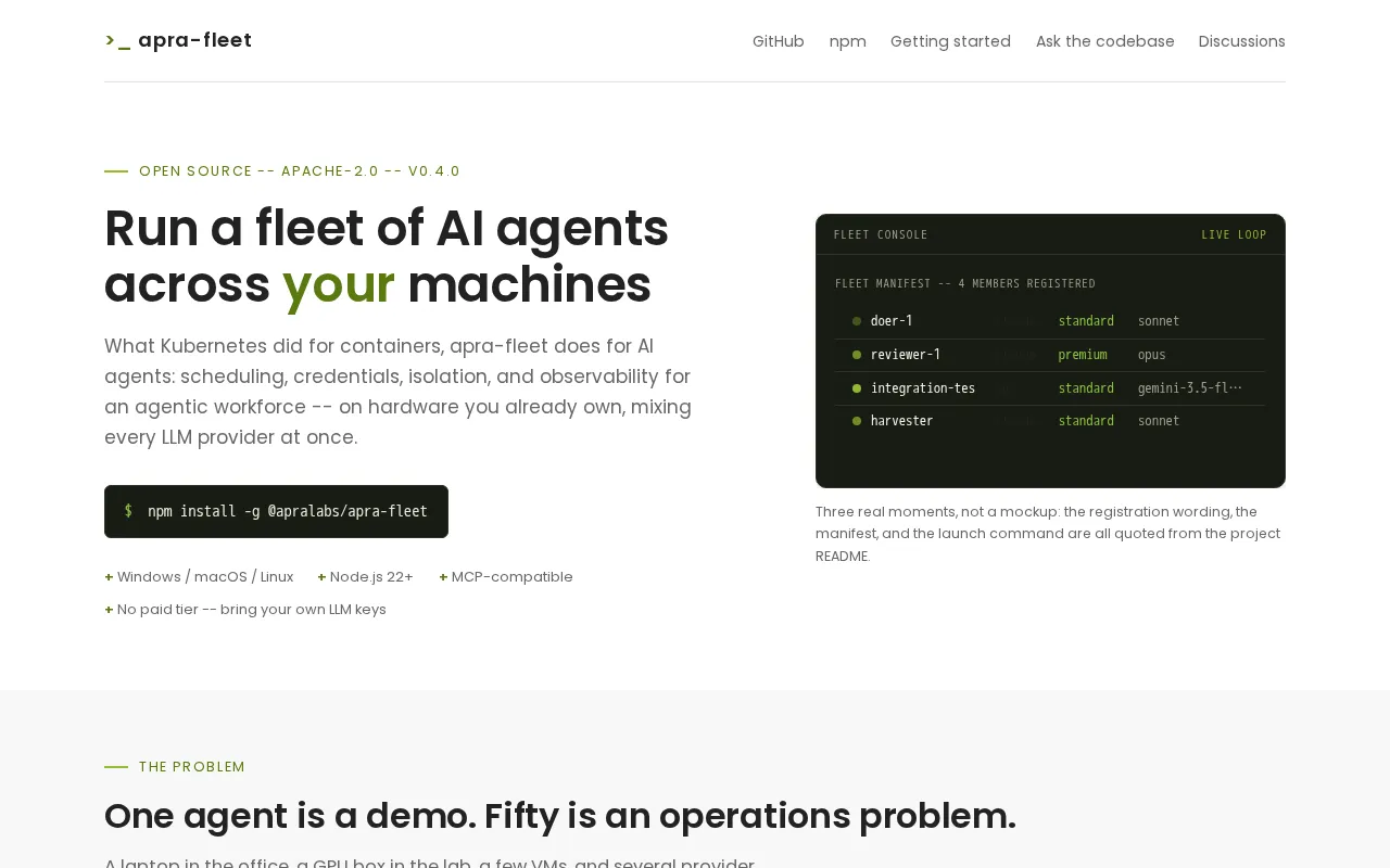 apra-fleet — preview screenshot