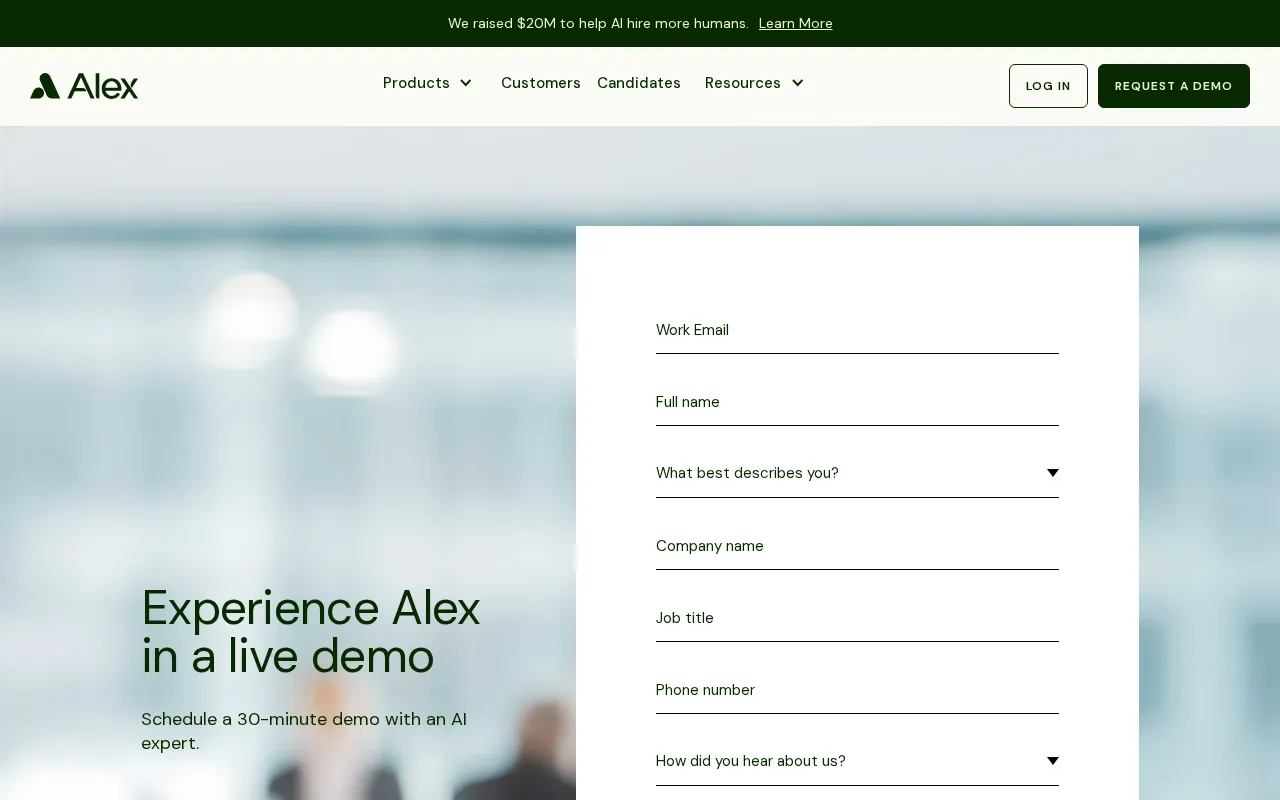 Alex AI — pricing page