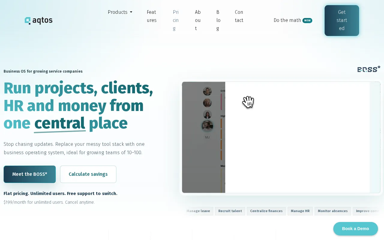 Aqtos — preview screenshot