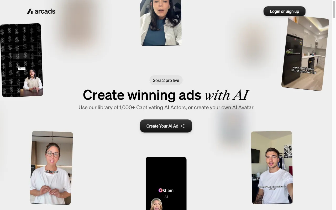 Arcads — preview screenshot