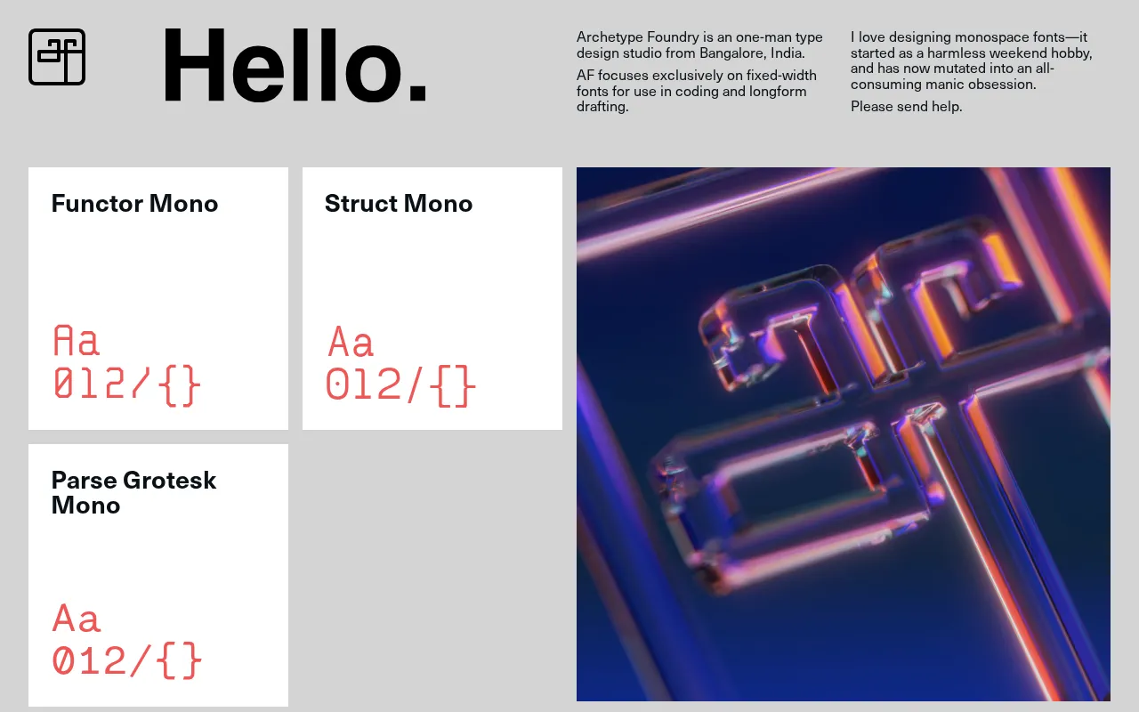 Archetype Foundry — preview screenshot