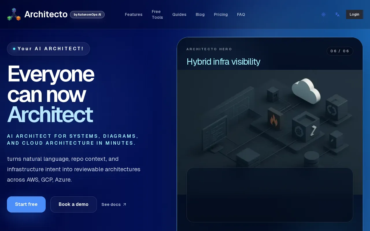 Architecto — preview screenshot