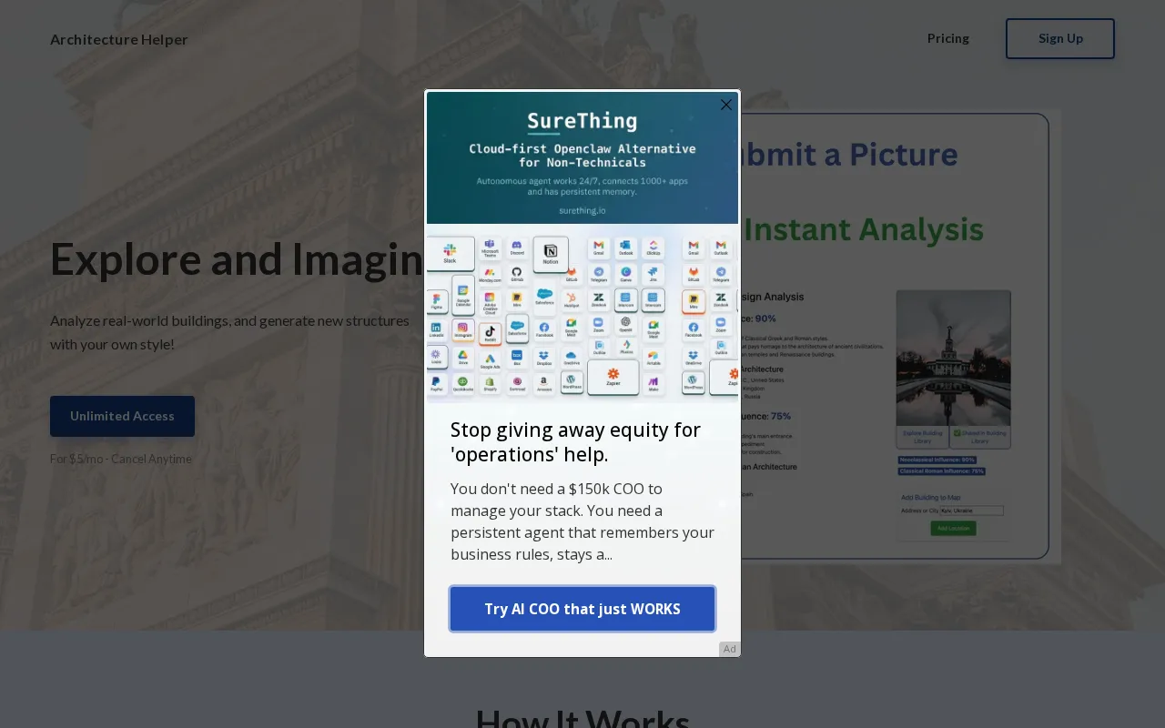 Architecture Helper — preview screenshot