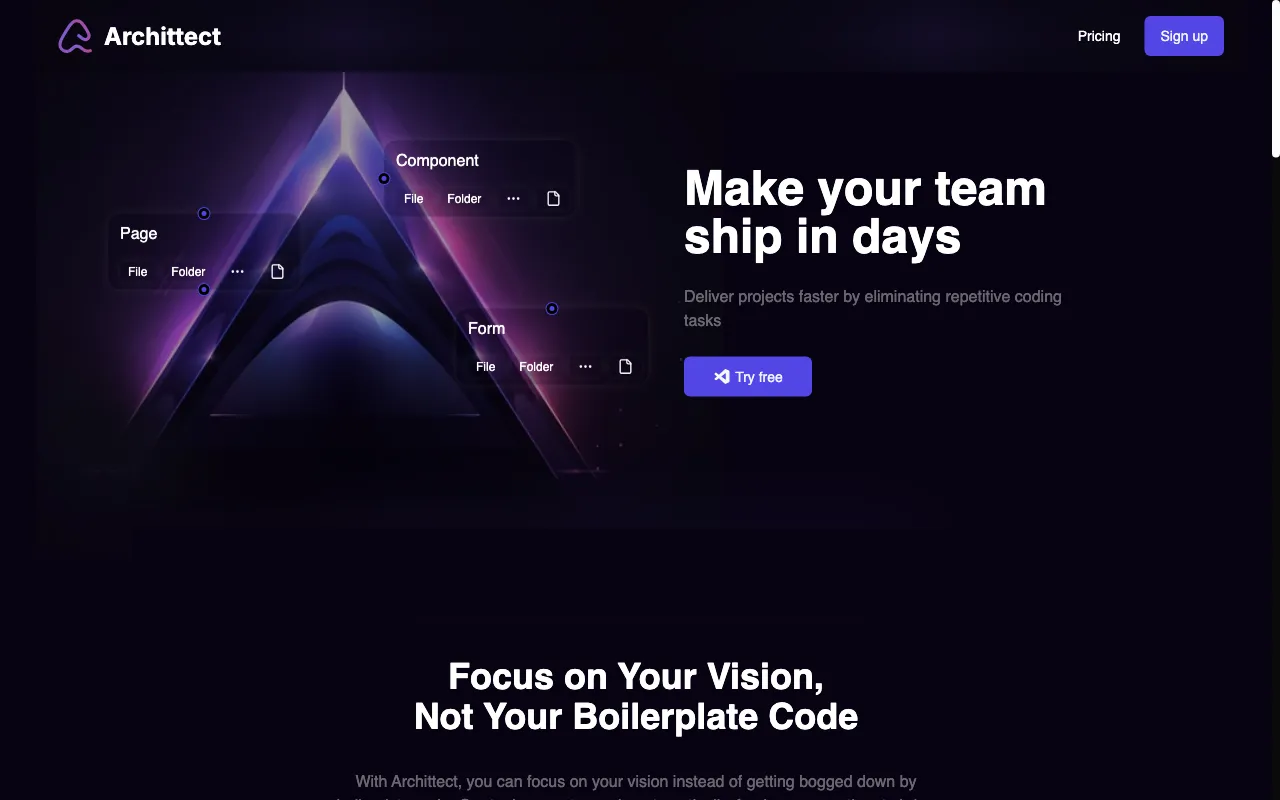 Archittect — preview screenshot