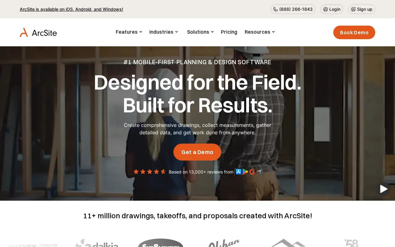 Arcsite — preview screenshot