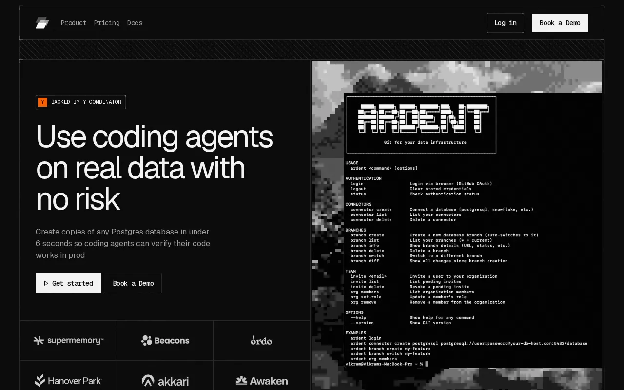 Ardent — preview screenshot