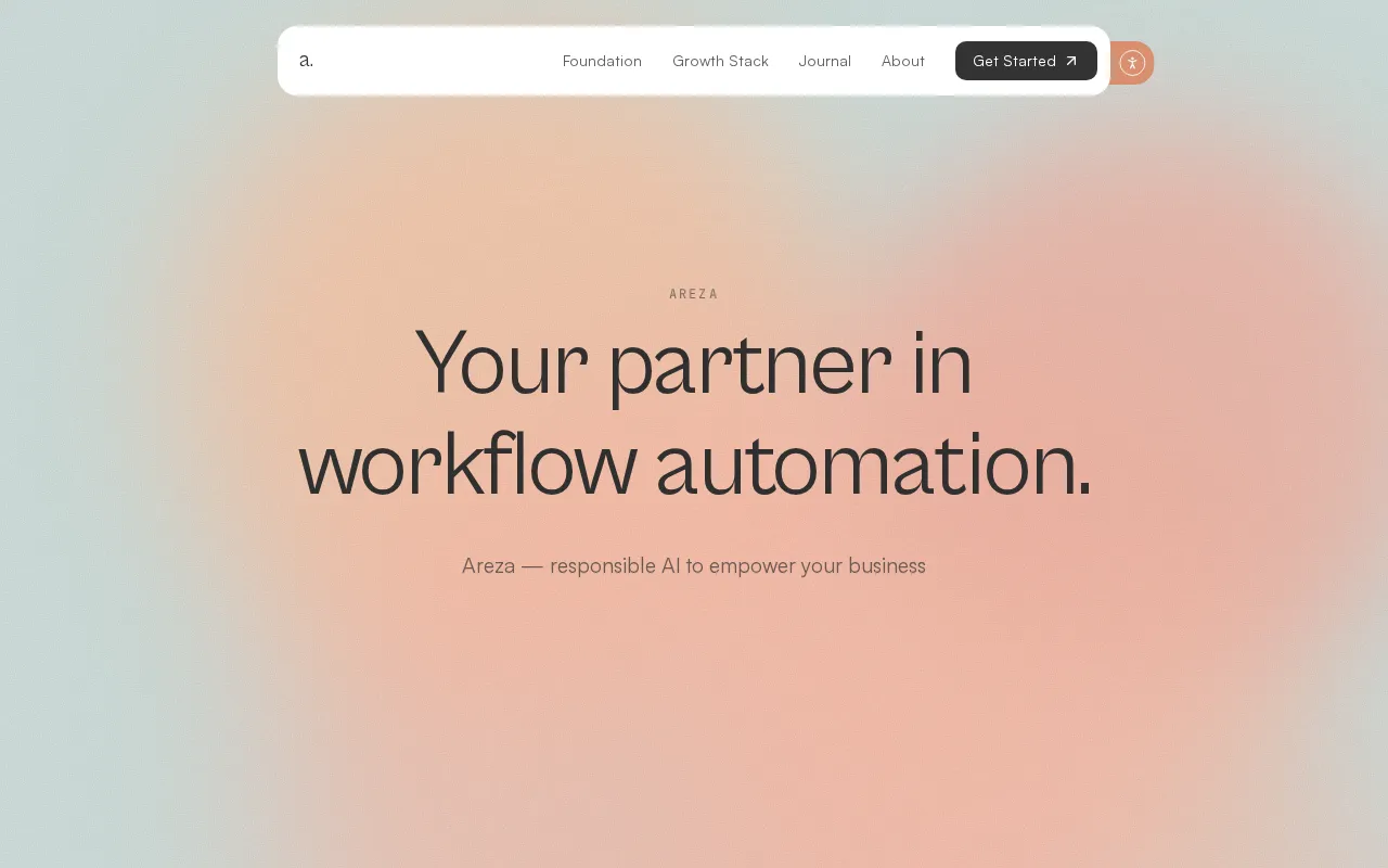 Areza Digital — preview screenshot
