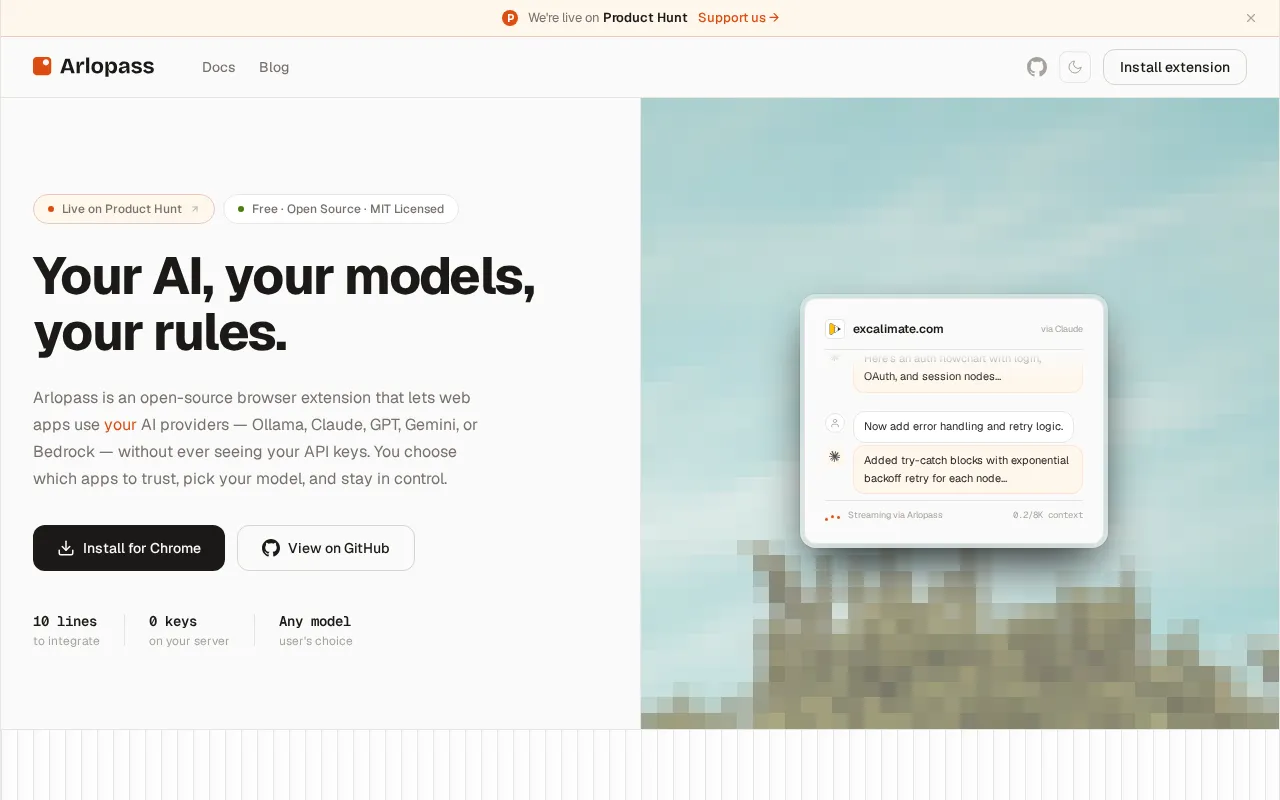 Arlopass — preview screenshot