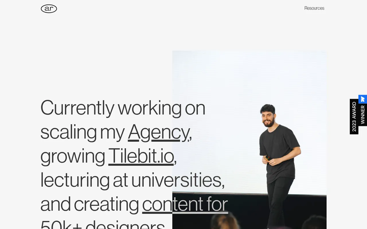 Arnau Ros Portfolio — preview screenshot