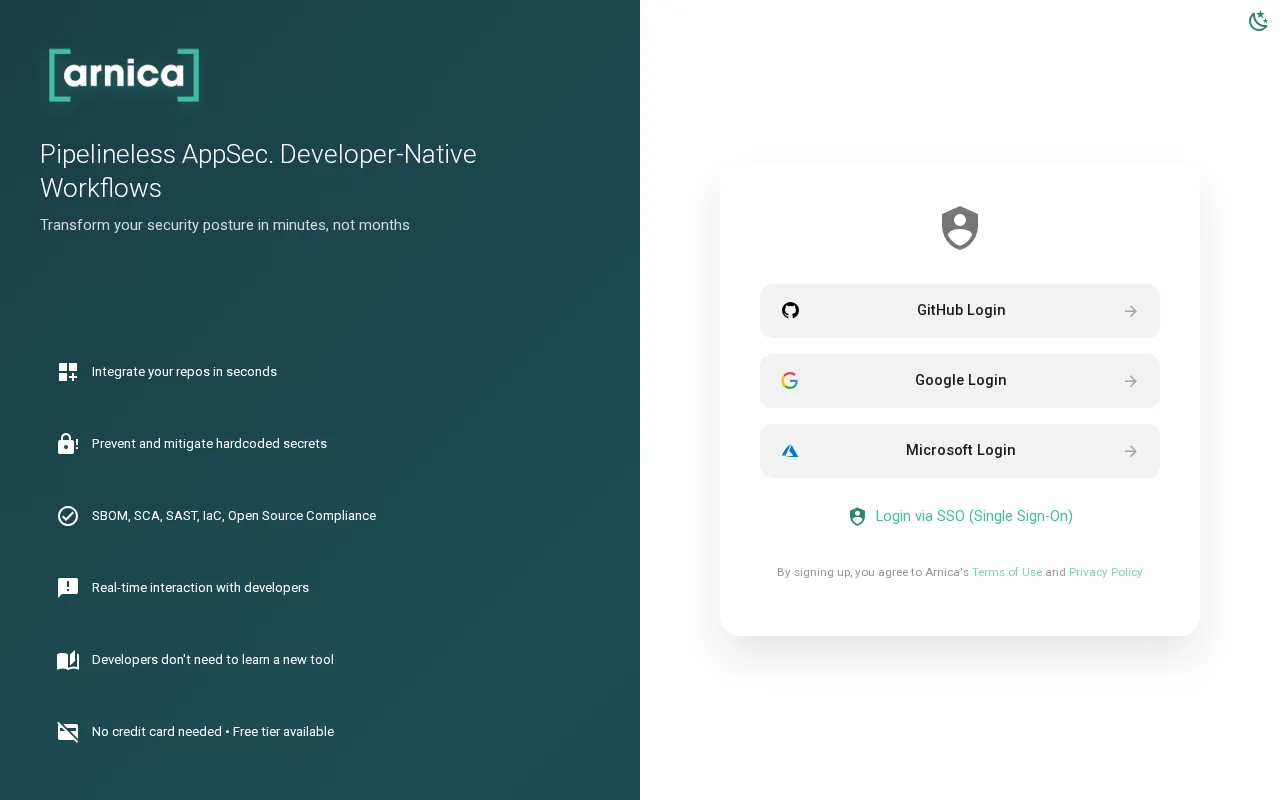 Arnica — preview screenshot