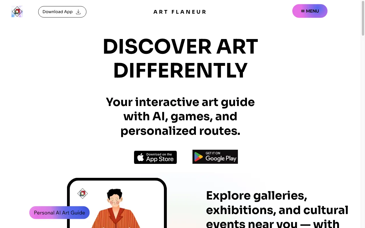 Art Flaneur — preview screenshot