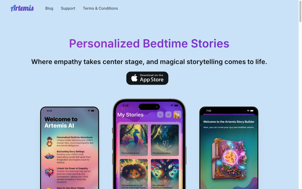 Artemis AI — preview screenshot