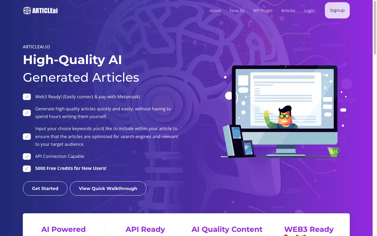 ArticleAI.io — preview screenshot