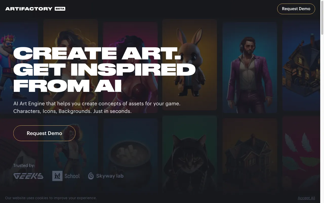 artifactory.ai — preview screenshot