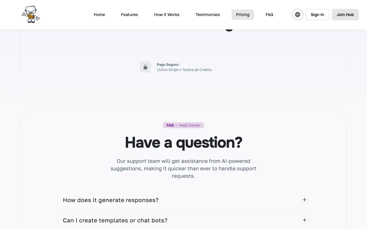 ARTIRO — pricing page