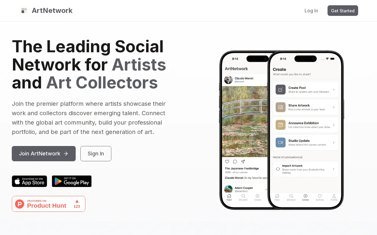ArtNetwork — preview screenshot