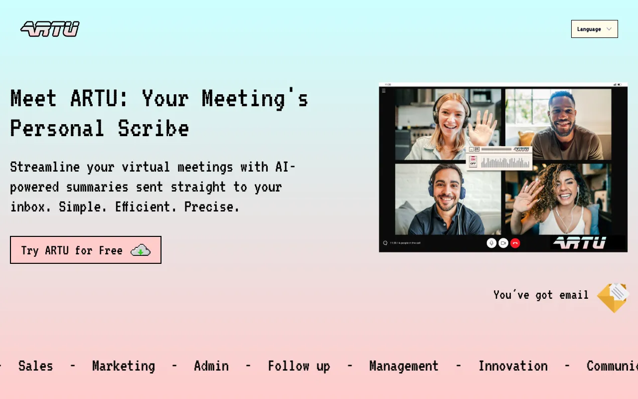 ARTU — preview screenshot