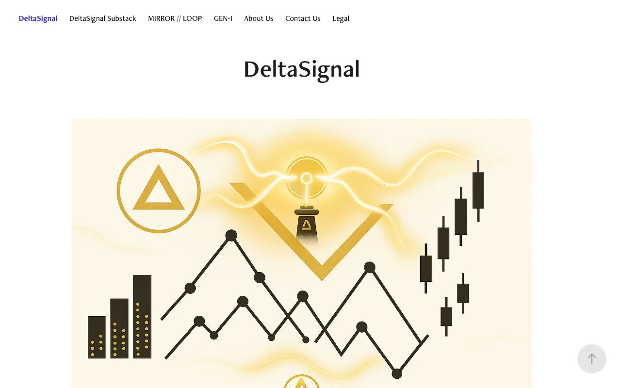 DeltaSignal — preview screenshot