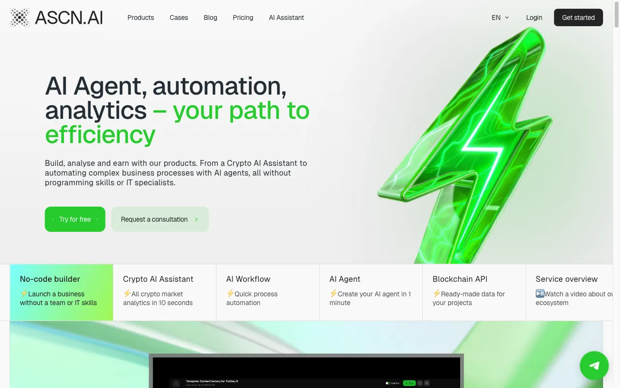 Ascn — preview screenshot