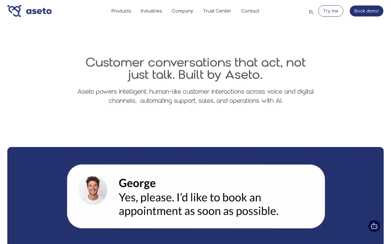 Aseto — preview screenshot