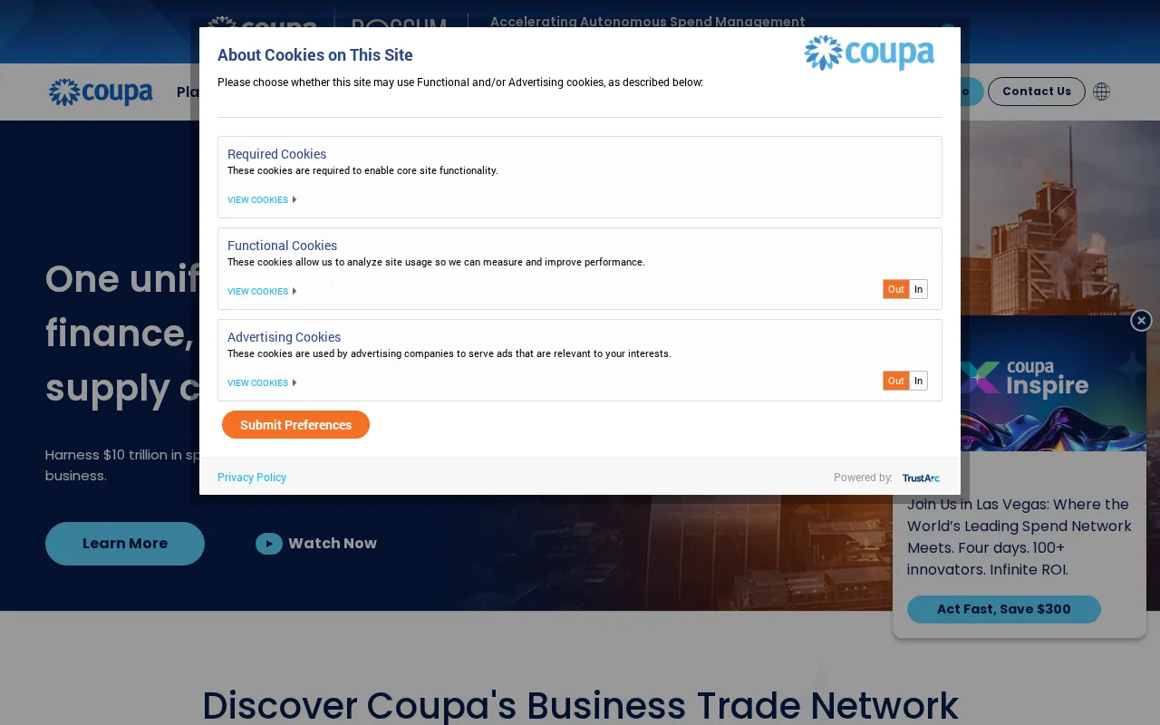 Ask Cassie by Coupa — preview screenshot