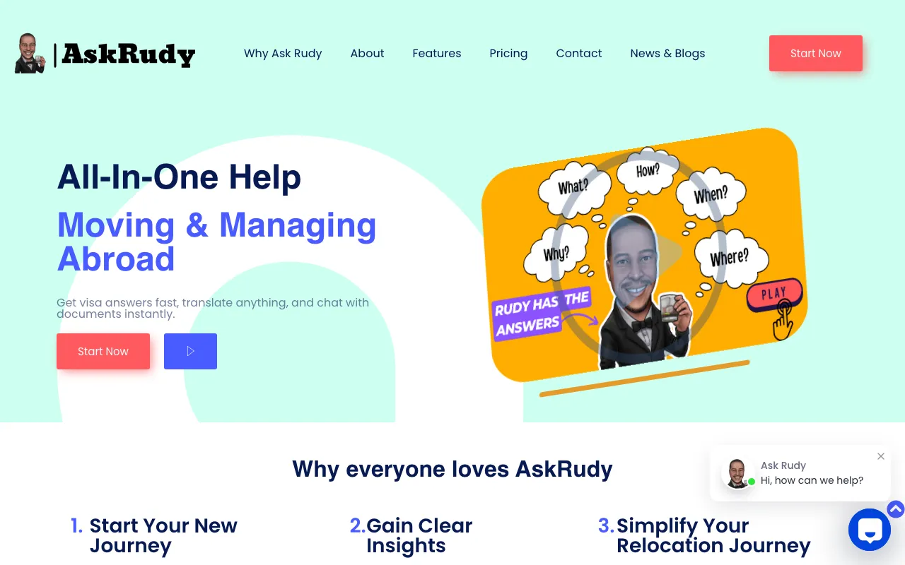 AskRudy — preview screenshot