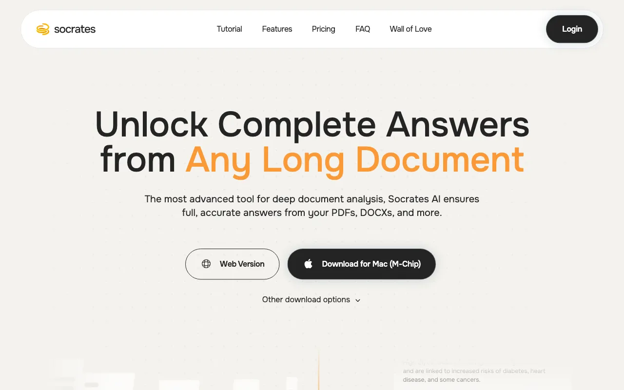 Ask Socrates — preview screenshot