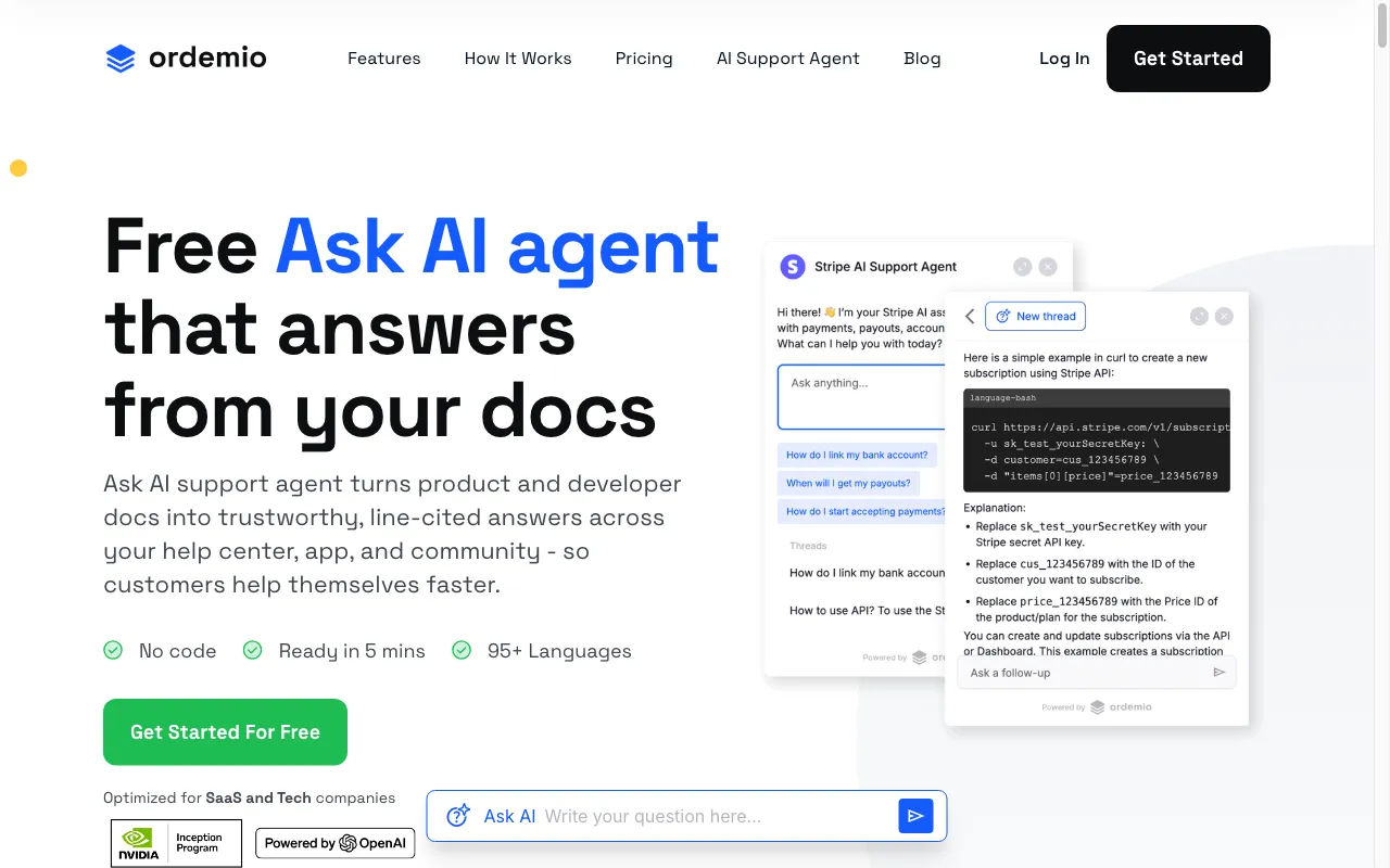 AskAI by Ordemio — preview screenshot