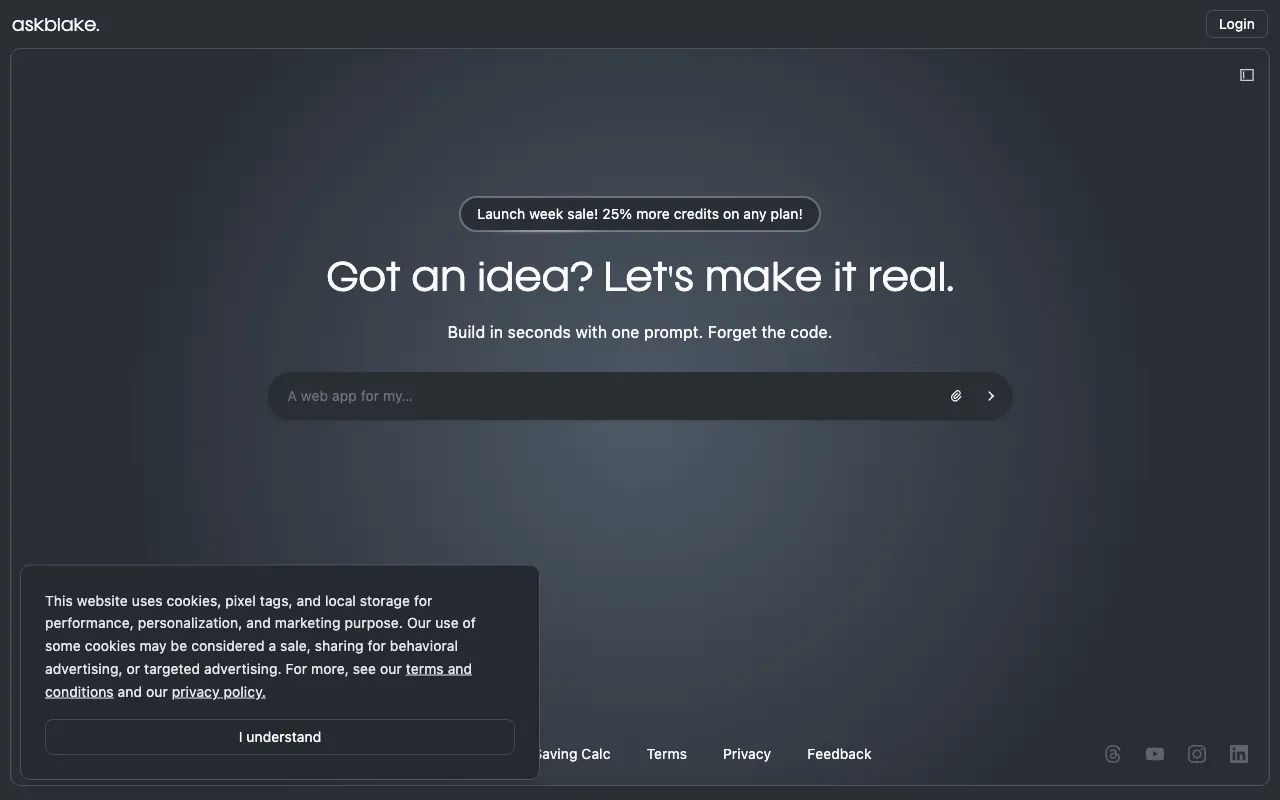 AskBlake — preview screenshot