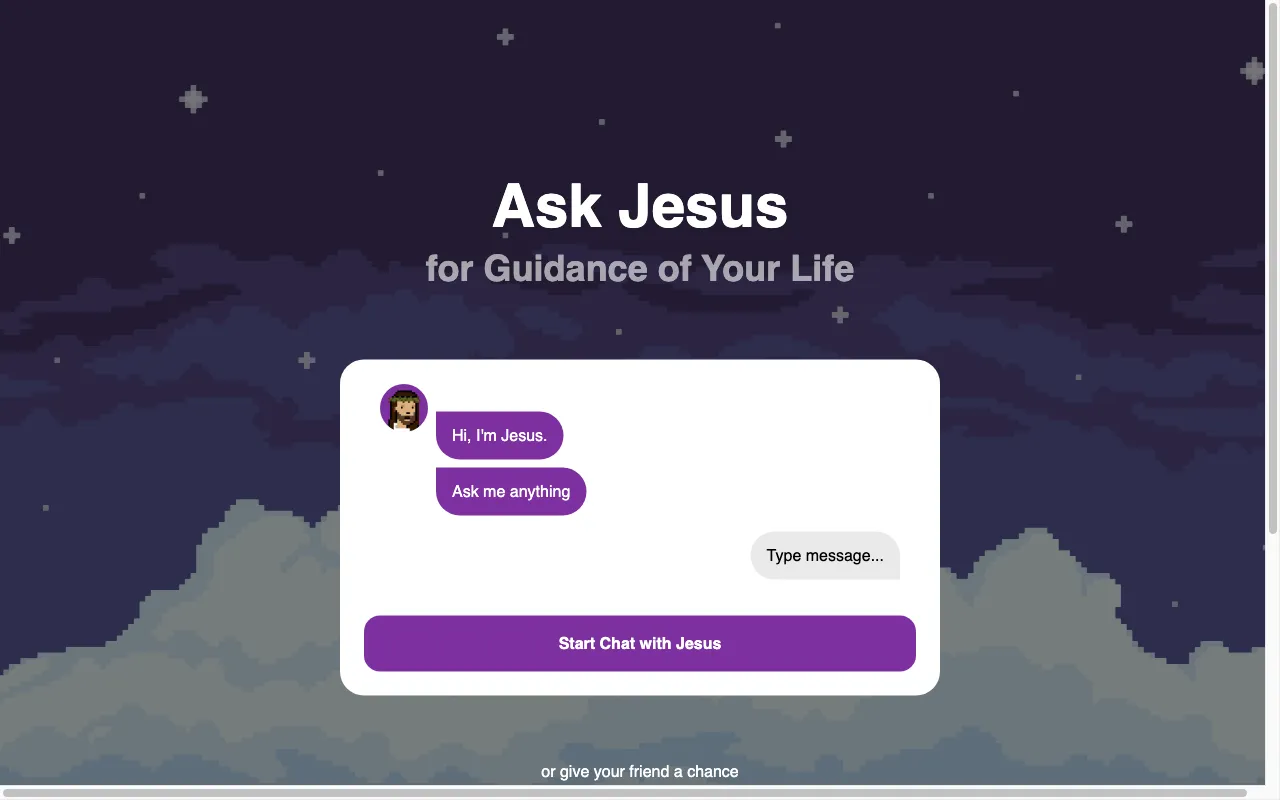 AskJesus — preview screenshot