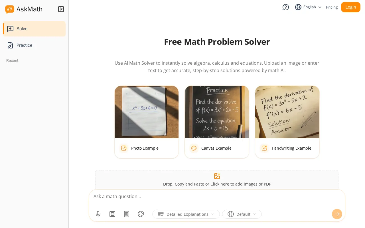 Askmath — preview screenshot