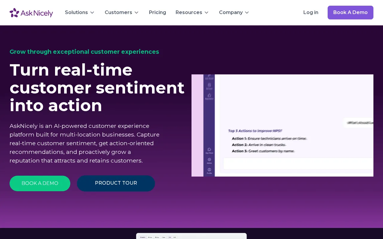 Asknicely — preview screenshot