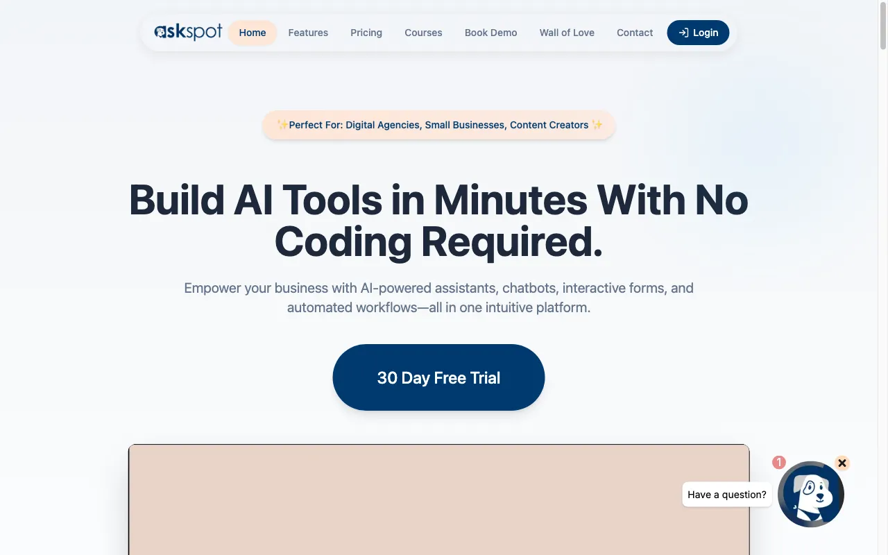 AskSpot.ai — preview screenshot