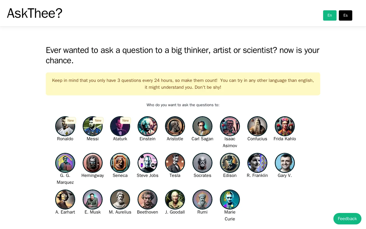 AskThee — preview screenshot