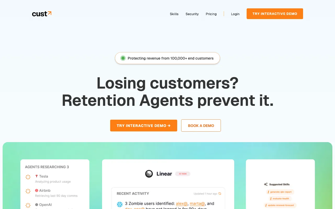 Cust — preview screenshot