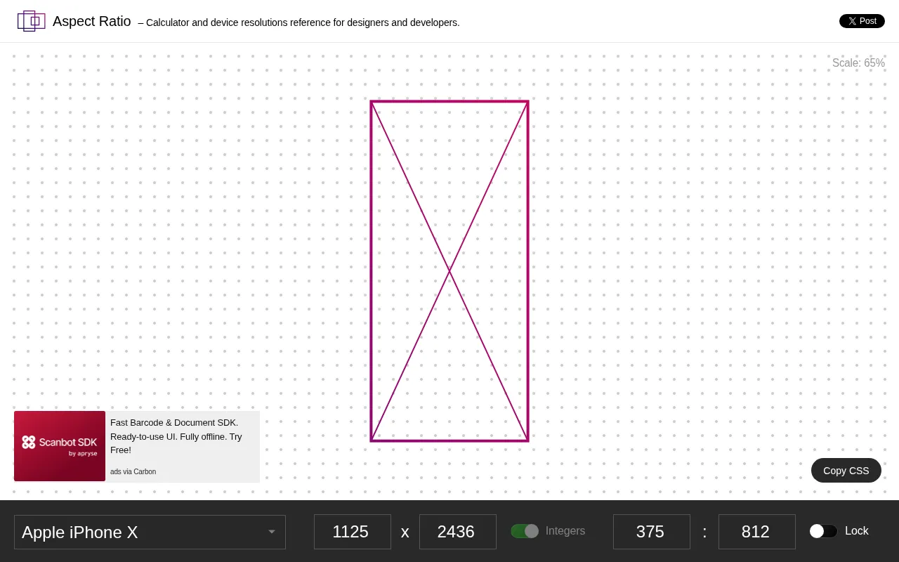 AspectRat.io — preview screenshot
