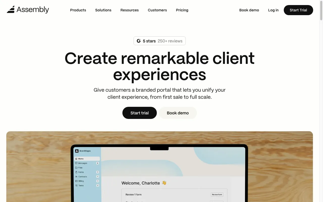 Assembly — preview screenshot
